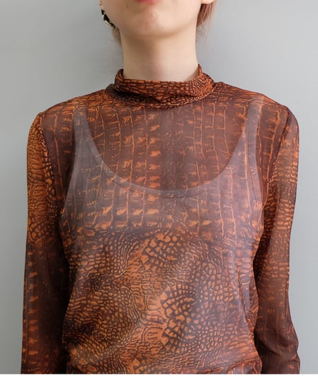 Vintage   See-through Tops