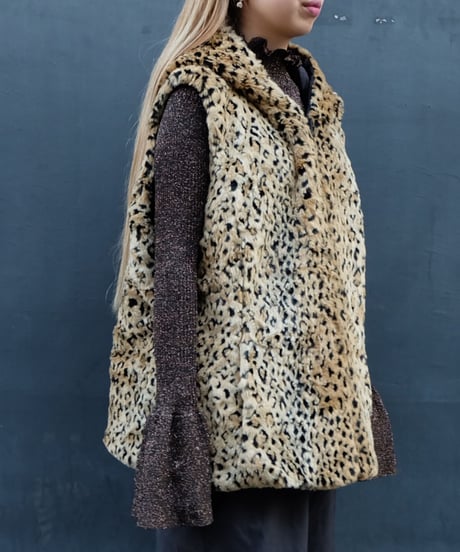 Vintage   Leopard Vest