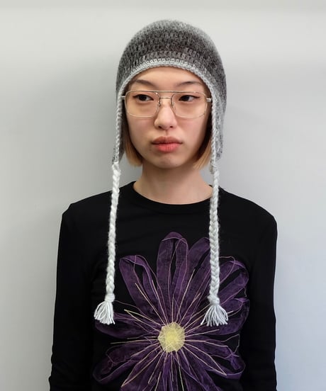Labyrins   Knit Ear Flap Hat 1
