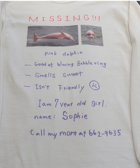 Labyrins MISSING Long sleeve T-shirt