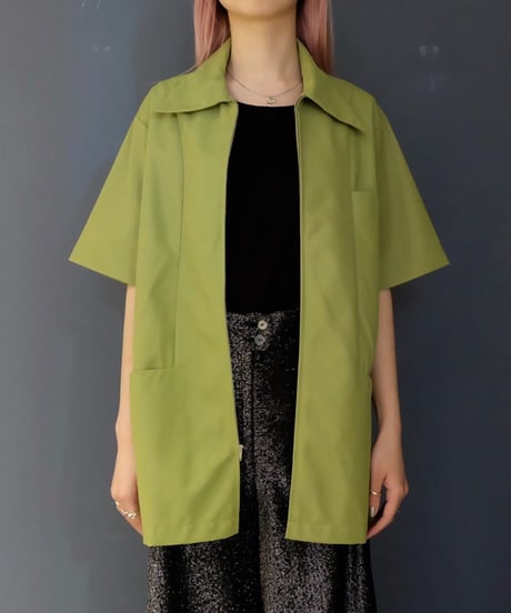 Vintage   Short Sleeve Zip Jacket