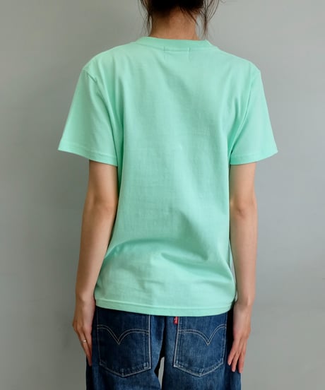 Labyrins  Two Dolphin Tshirt Green