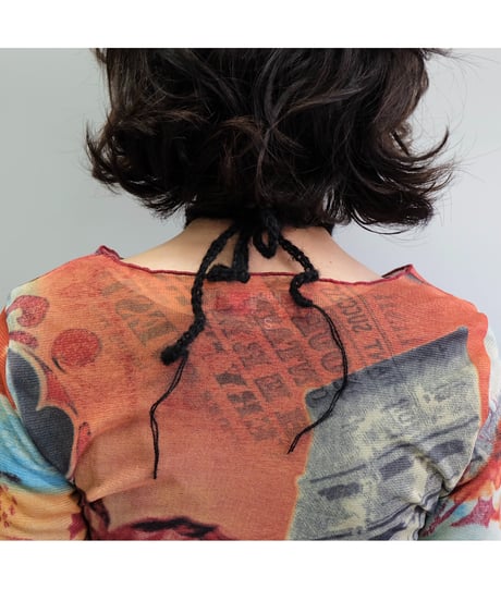Labyrins x Sugascoop   Ceramic necklace 12