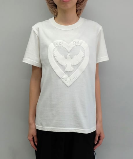 Labyrins   Hart Tshirt  White