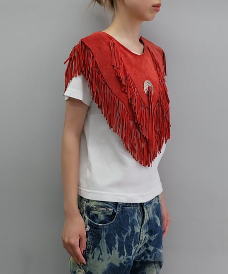 Vintage   Suède Cape