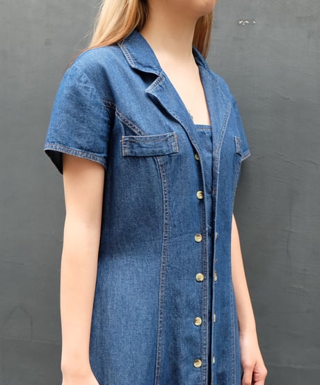 Vintage   Denim One-piece