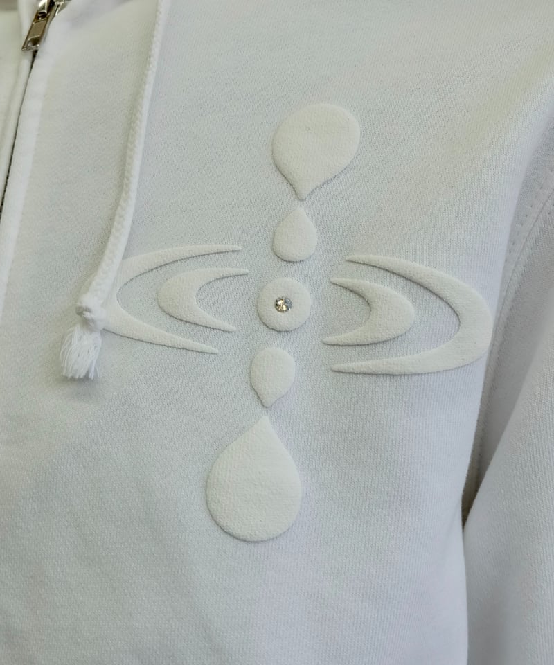 【完売品】labyrins shury botanical hoodie Labyrins Botanical Hoodie White | Shury