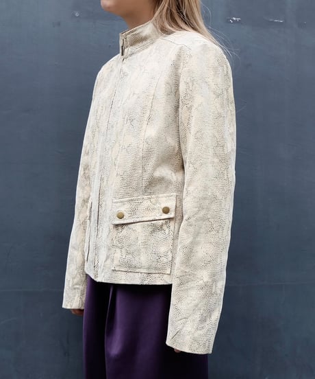Vintage    Python Jacket