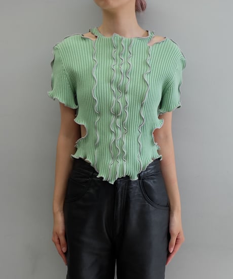 Remake   Frill line Tops
