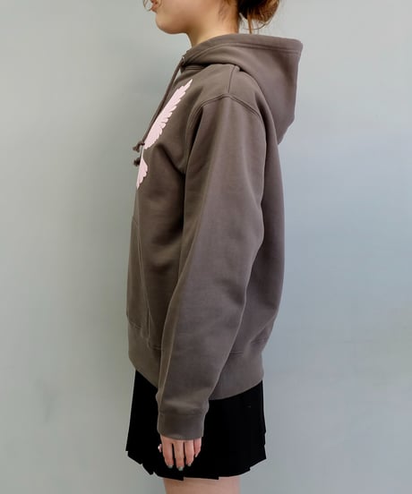 Labyrins  Love Dove Hoodie   Brown