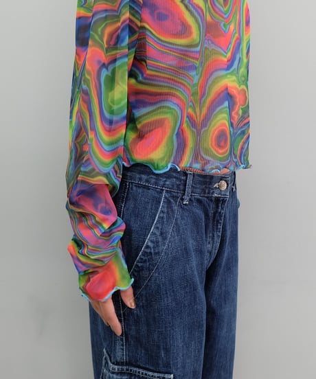 Vintage   See-through Tops