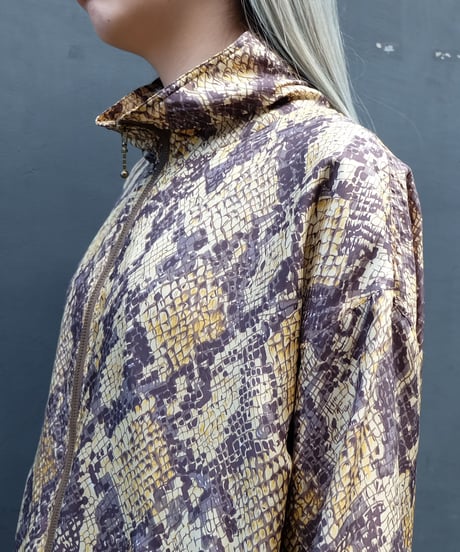 Vintage  Python Nylon Jacket