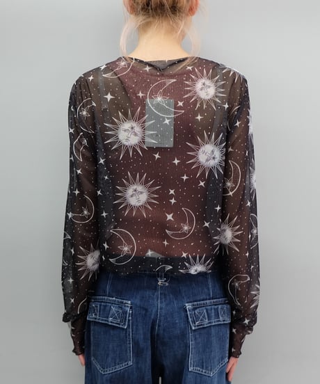Vintage   See-through Tops