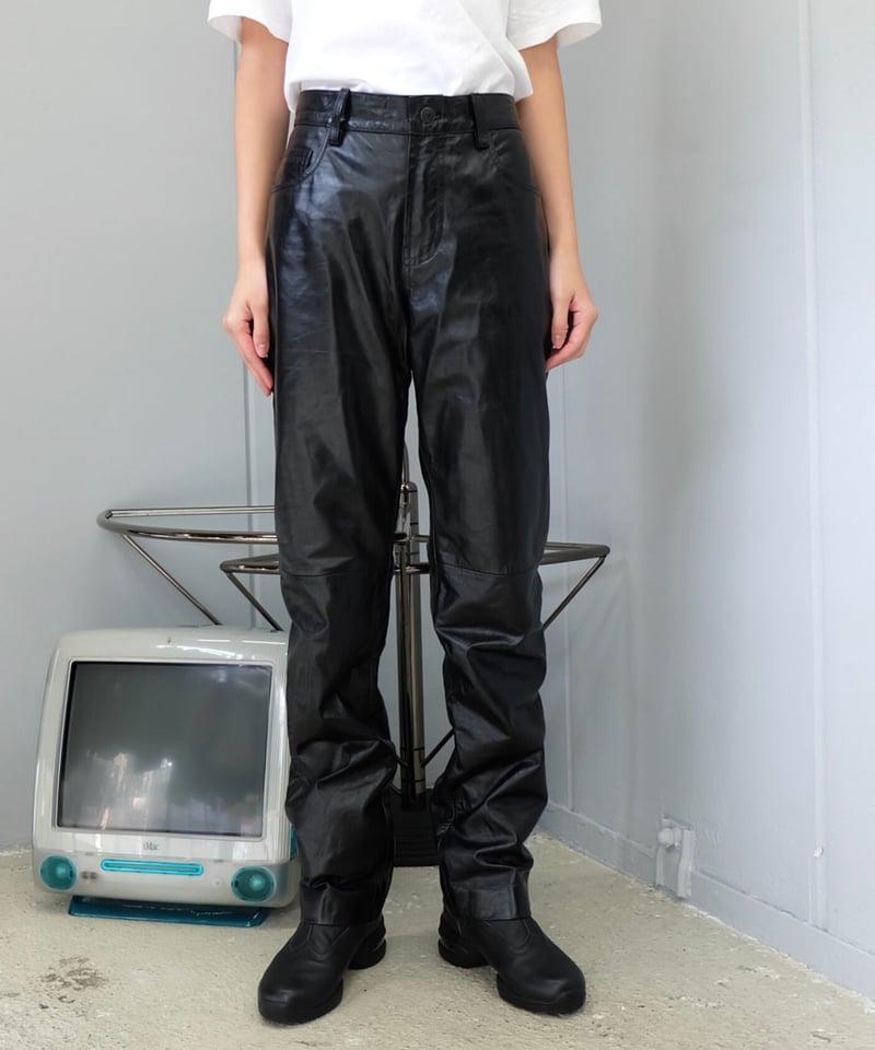 Vintage Leather Pants | Shury