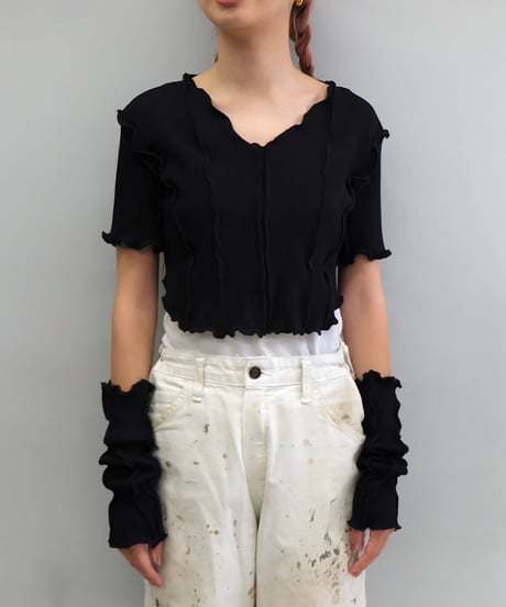Remake Frill line Arm Tops