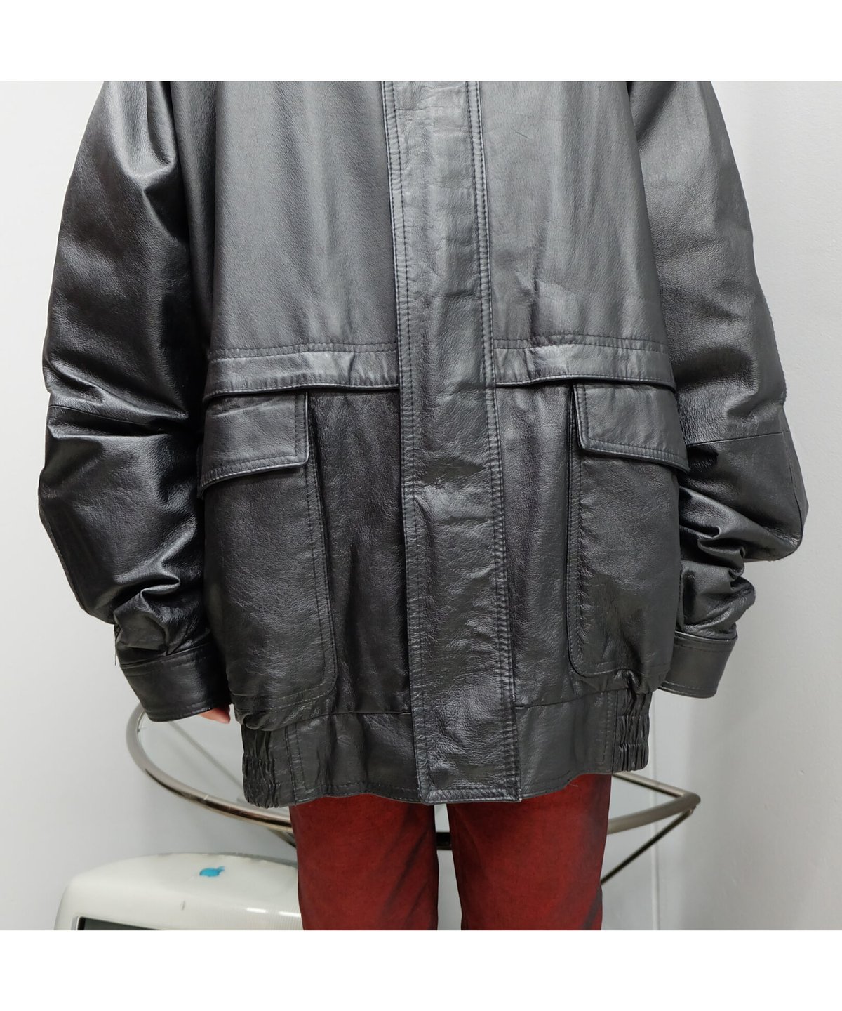 Shury レザージャケット Shury レザージャケット Vintage Leather Jacket | Shury