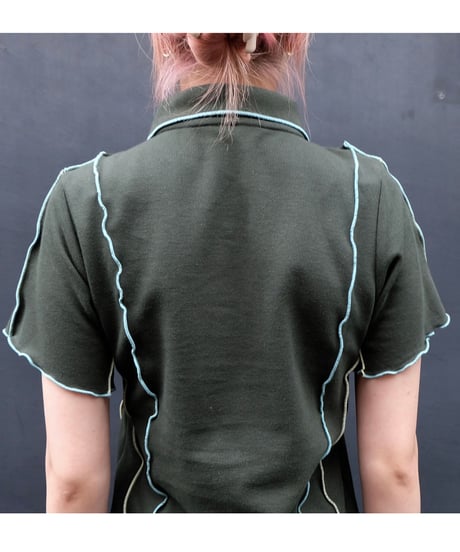 Frill line Polo shirt