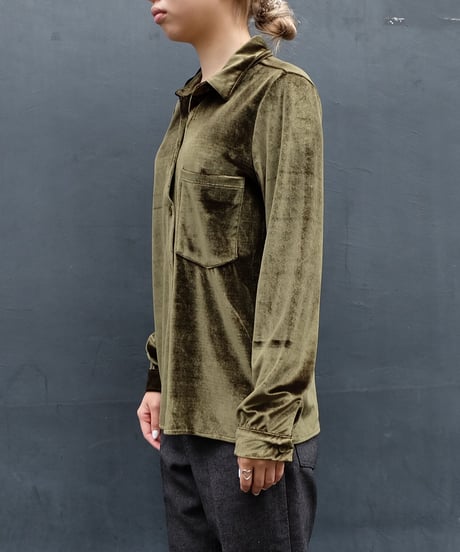 Vintage   Velours Shirt