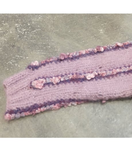 Vintage   mohair Design Knit