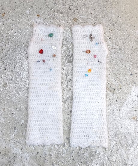 Labyrins Mohair Knit Glove 1