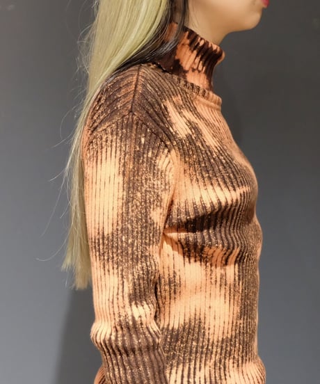 Vintage   Bleach Turtle Knit 1