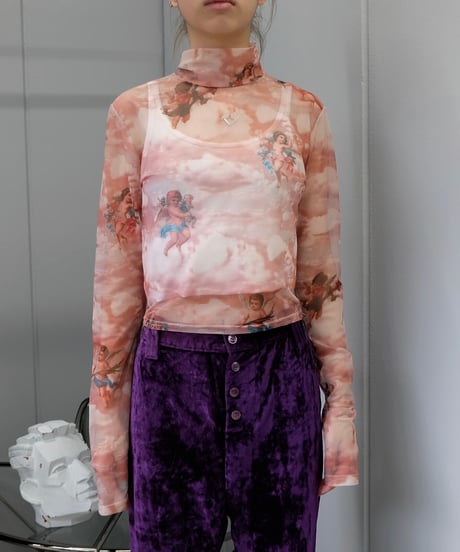 Vintage   See-through Tops