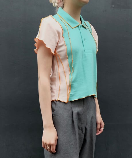 Frill line Poloshirt