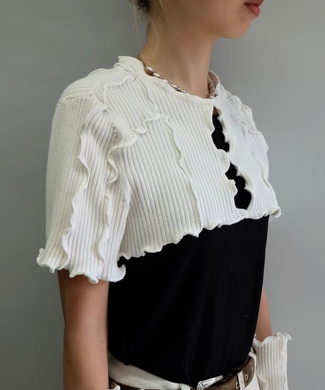 Remake Frill line Arm Tops