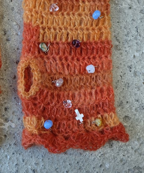 Labyrins Mohair Knit Glove