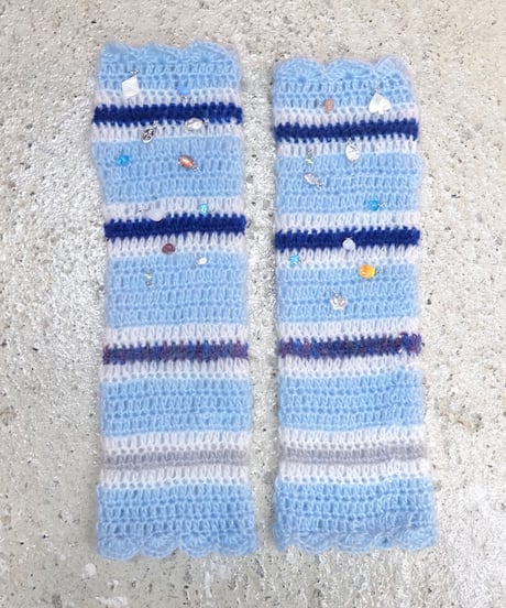 Labyrins Mohair Knit Glove 8