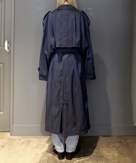 Vintage   Shiny Trench Coat