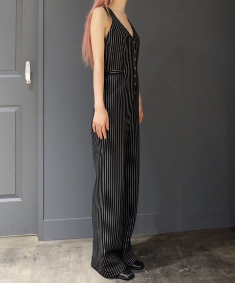 Vintage   Stripe Jumpsuits