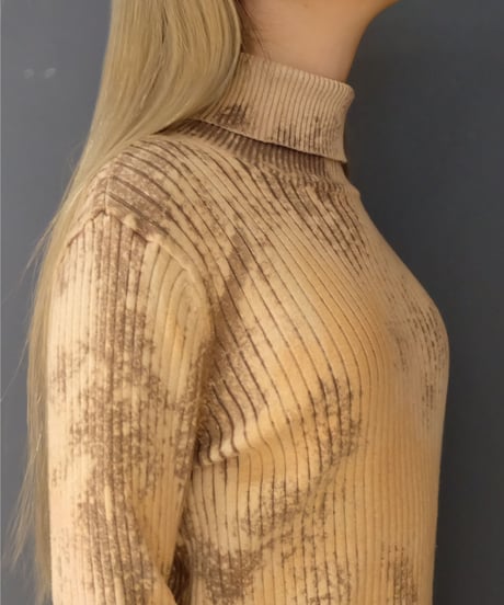 Vintage Bleach Turtle Knit  3