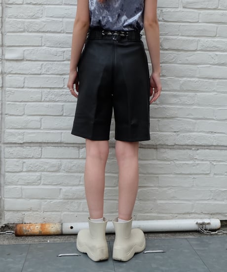 Vintage   Leather Short Pants