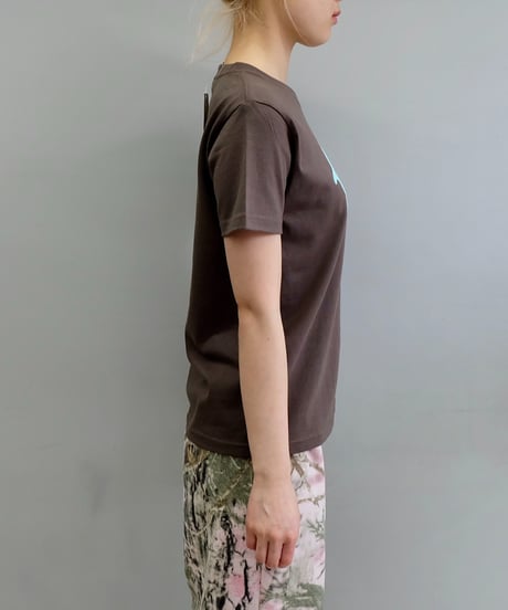 Labyrins  Two Dolphin Tshirt Brown