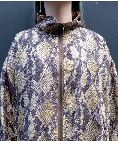 Vintage  Python Nylon Jacket