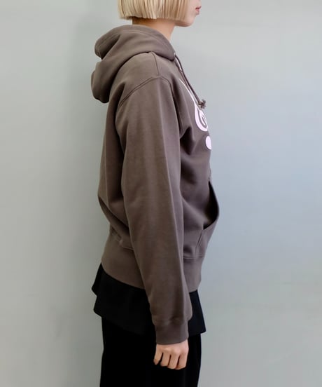 Labyrins   Melody Zip Hoodie Charcoal