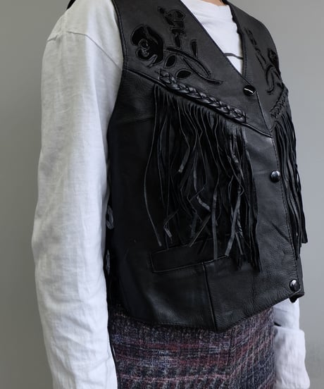 Vintage   Leather Vest