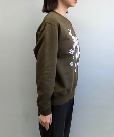 Labyrins   Bambi Sweat Olive/purple