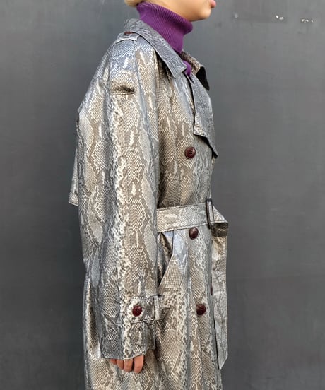 Vintage   Python Trench Coat