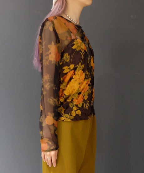 Vintage   See-through Tops