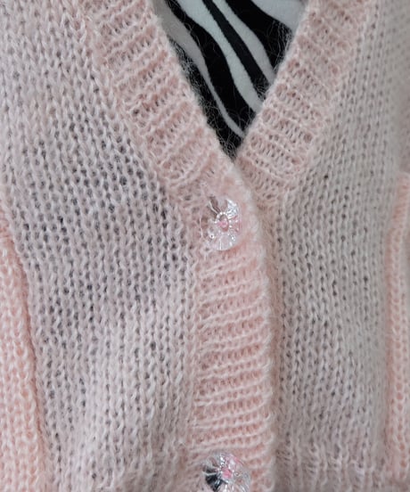 Vintage   Mohair Knit Cardigan