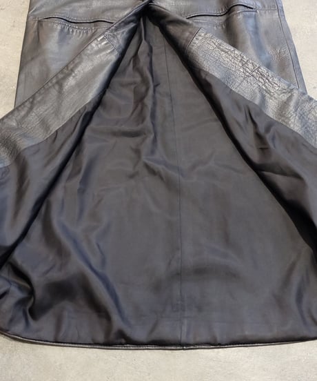 Vintage   Leather Long Coat
