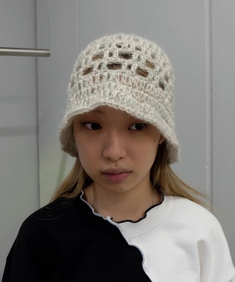 Labyrins   Mohair Knit Hat