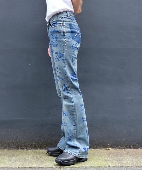 Vintage   Denim Frea Pants