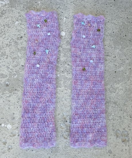Labyrins Mohair Knit Glove