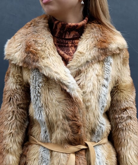 Vintage Fake  Fur Coat