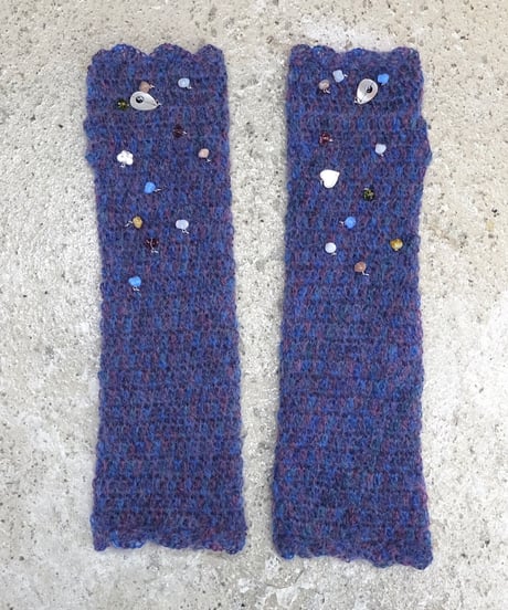 Labyrins Mohair Knit Glove 2