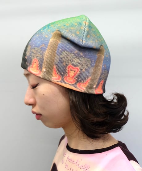 Labyrins Picture Beanie 2