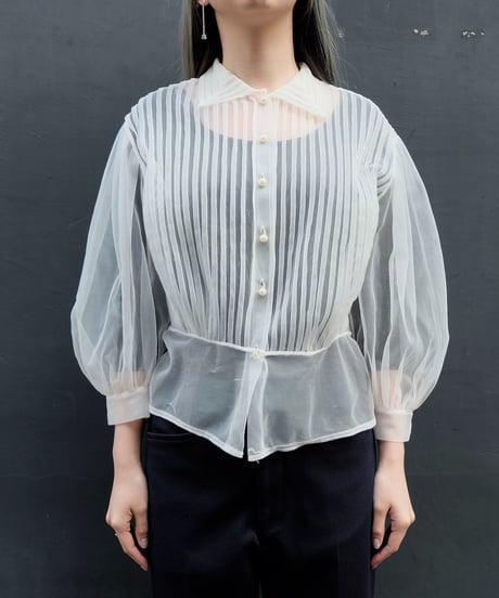Vintage   See-through Shirt